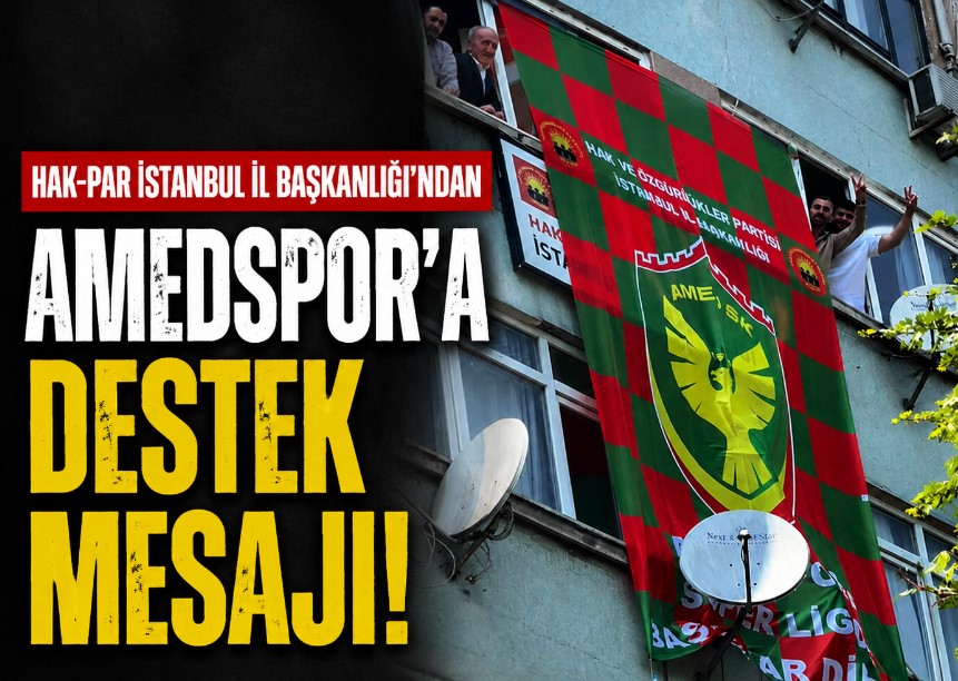 HAK-PAR İl Başkanlığı AmedSpor'a başarılar diledi